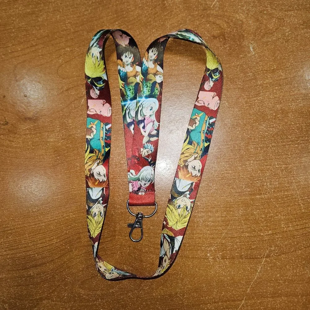 Seven Deadly Sins Lanyard Carry the Whole Holy Knights Crew Every Day